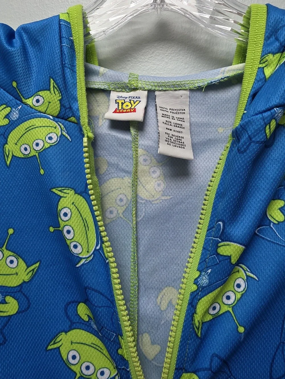 DISNEY | Toy Story Alien Romper, Sz. L, Adult - Picture 2 of 4